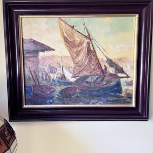 Cuadro barcos